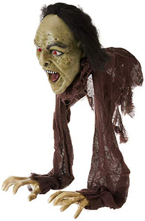 Climbing Zombie Ground Breaker with Sound and Flashing Eyes - Animated Halloween Outdoor Yard Decorations - Glow-Paradise
