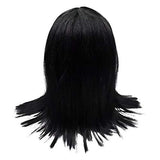 Horror Crying Woman Mask with Wigs, Latex Creepy Scary Evil Female Ghost Devil Full Head Mask Halloween Cosplay Props - Glow-Paradise