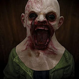 Molezu Vampire Mask Scary Dracula Monster Halloween Costume Party Horror Demon Zombie (earthy yellow) (D) - Glow-Paradise