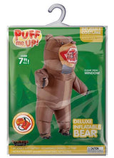 Spooktacular Creations Inflatable Costume Full Body Bear Air Blow-up Deluxe Halloween Costume - Adult One Size - Glow-Paradise