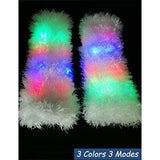 Luwint LED Flashing Arm Leg Warmers - Light Up Clothing Accessories Toy for Halloween Christmas Rave Unicorn Costume, 1 pair - Glow-Paradise