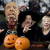 Waylike Scary Mask Latex Scary Halloween Costumes Rubber Halloween Mask and Zombie Mask (Skin red) - Glow-Paradise