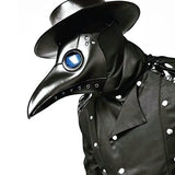 Lubber Halloween Plague Doctor Mask Leather Retro Steampunk Costume For Cosplay Party Props - Glow-Paradise