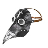 Stegosaurus Plague Doctor Bird Mask Long Nose Beak Cosplay Steampunk Halloween Costume Props Latex Material - Glow-Paradise