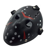 Wen XinRong Jason Mask Halloween Costume Horror Mask Cosplay Costume Mask Party Masquerade Props Mask (Black) - Glow-Paradise