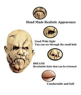 Halloween zombie mask Vampire Mask Monster Devil Mask Creepy Costume Corpse Party Latex Full Head Mask - Glow-Paradise