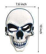 Halloween Mask LED Light up Costumes Scary Mask for Party Supplies Favor - Glow-Paradise
