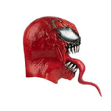 Movie Prop Monster Mask Latex Model Cosplay for Aldult Kids Halloween Gifts (Red) - Glow-Paradise