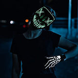 Halloween Scary Mask (green) - Glow-Paradise