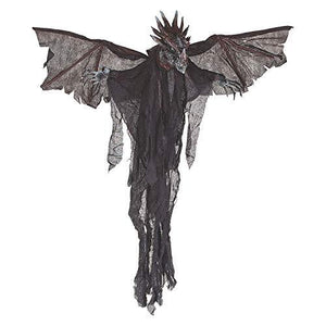 Fun Express Hanging Animated Dragon Halloween Decoration - Glow-Paradise