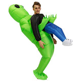 Alien Inflatable Costumes Fancy Costume Halloween Cosplay Fantasy Costume Adult/Kids (Alien-adult) - Glow-Paradise