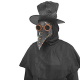Stegosaurus Plague Doctor Bird Mask Long Nose Beak Cosplay Steampunk Halloween Costume Props Latex Material - Glow-Paradise