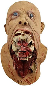 Waylike Scary Mask Latex Scary Halloween Costumes Rubber Halloween Mask and Zombie Mask (Skin red) - Glow-Paradise