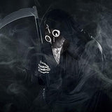 Stegosaurus Plague Doctor Bird Mask Long Nose Beak Cosplay Steampunk Halloween Costume Props Latex Material - Glow-Paradise