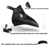 Lubber Halloween Plague Doctor Mask Leather Retro Steampunk Costume For Cosplay Party Props - Glow-Paradise