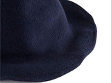 Edoneery Halloween Witch Hat for Women Wide Brim Foldable Pointed Cap for Halloween Party Costume Accessory - Glow-Paradise