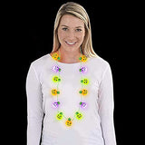 ArtCreativity Light-Up Jack-O-Lantern Necklace with Multi-Mode Flashing LEDs, Halloween Party Favors, Halloween Party Accessories for Women, Men, and Kids, Great Gift Idea, Stocking Stuffer - Glow-Paradise