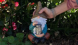 VP Home Firefly Jar Gnome Solar Powered LED Outdoor Decor Garden Light - Glow-Paradise