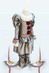 IVY HAIR over 3 years old Kids Popular Movie Halloween Clown Costume Ball Makeup Cosplay Costume (M, Type-A)… - Glow-Paradise
