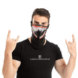 Halloween Light-Up Mask (2 Pack), Scary Monster and Skeleton Purge Mask for Halloween Costume Dress-up Accessories - Glow-Paradise