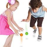 Shemira 64pcs Glow in The Dark Bouncing Balls,8 Halloween Theme Designs Bouncy Toys Balls, Halloween Party Favor Supplies, Trick or Treating Goodie, Halloween Miniatures,School Classroom Game Rewards - Glow-Paradise