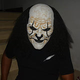 Halloween Mask for Men Cosplay Scary Clown Masks for Adults (Black) - Glow-Paradise