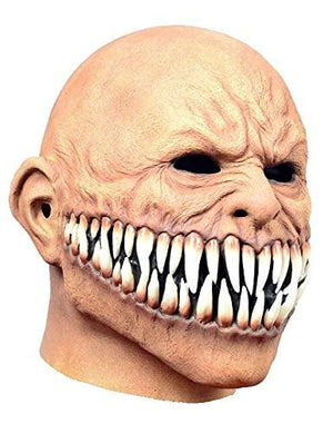 Halloween sharp tooth devil mask zombie mask Monster Devil Mask Creepy Costume Corpse Party Latex Full Head Mask - Glow-Paradise