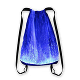 LED Light up Backpack Glowing Bag For Rave Music Festival Party Christmas Halloween, Unisex Flashing Drawtstring Bag,Multicolor,Mobile APP Control - Glow-Paradise