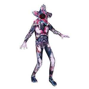 Demogorgon Costume for Kids Halloween Scary Cosplay Flower Monster Jumpsuit Dress Up 5-14 Years - Glow-Paradise