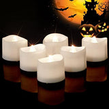 Homemory Bright White LED Tea Light Candles, Pack of 24 Flickering LED Tea Lights, Battery Operated Tea Candles for Wedding Table Centerpieces, Mood Lighting and Home Decor - Glow-Paradise