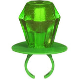 Ring Pop Individually Wrapped Back to School Green Watermelon Party Pack – 30 Count Watermelon Flavored Green Candy Lollipop Suckers - Green Candy for School Treats & Care Packages - Glow-Paradise