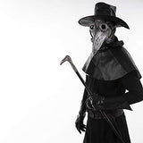 Stegosaurus Plague Doctor Bird Mask Long Nose Beak Cosplay Steampunk Halloween Costume Props Latex Material - Glow-Paradise