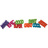 Positive Attitude Erasers for Kids (Pack of 24) - Glow-Paradise