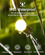 Solar Firefly Lights 2 Pack, Starburst Swaying Solar Creative Garden Lights Outdoor Waterproof, Fluttering by Wind Garden Solar Lights Decorative for Landscape Patio Yard Pathway - Glow-Paradise