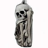 28 Pieces Skeleton Bones and Skull for Halloween Decor or Spooky Graveyard Ground Decoration - Glow-Paradise