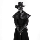 Stegosaurus Plague Doctor Bird Mask Long Nose Beak Cosplay Steampunk Halloween Costume Props Latex Material - Glow-Paradise