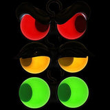 Joiedomi Halloween Flashing Peeping Eyes Lights (3 Pack); with Timer Function, Light up Battery Operated Halloween Light Decorations, for Indoor Outdoor Room Yard Garden Party Carnival Supplies - Glow-Paradise