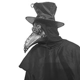 Stegosaurus Plague Doctor Bird Mask Long Nose Beak Cosplay Steampunk Halloween Costume Props Latex Material - Glow-Paradise