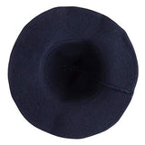 Edoneery Halloween Witch Hat for Women Wide Brim Foldable Pointed Cap for Halloween Party Costume Accessory - Glow-Paradise