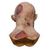 Scary Zombie Mask Halloween Mask Creepy Monster Head Mask Halloween Cosplay Costume Prop for Adult - Glow-Paradise