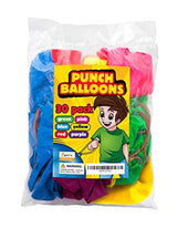 Neon Punch Balloons - (Assorted Colors, 30 Count) - Glow-Paradise