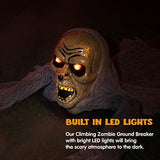 JOYIN Halloween Décor Groundbreaker Zombie with Sound and Flashing Eyes for Yard Outdoor Decorations - Glow-Paradise