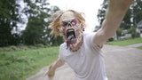 Generic Emerging Zombie Halloween Prop Mask | Realistic Costume for Adults | Creepy Cosplay Head | Full Face Party Mask, Brown, Bronze, Yellow, Red, Purple - Glow-Paradise