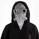 Stegosaurus Plague Doctor Bird Mask Long Nose Beak Cosplay Steampunk Halloween Costume Props Latex Material - Glow-Paradise
