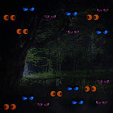 Halloween Flashing Peeping Eyes Lights Animated (3 Pack); Dark Activate, Halloween Light Decorations, Outdoor Lawn Decor - Glow-Paradise
