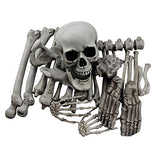 28 Pieces Skeleton Bones and Skull for Halloween Decor or Spooky Graveyard Ground Decoration - Glow-Paradise