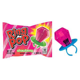 Pack of 15 Count - Ring Pop Individually Wrapped Bulk Variety Party Pack Assorted Flavors - Fun Summer Candy For Party Favors, 4th of July Snacks & Goodie Bags - Glow-Paradise