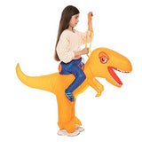 Inflatable Children Dinosaur Costume for Kids Funny Blow up Halloween Boys Girls T-rex Dino Costumes for School Halloween - Glow-Paradise