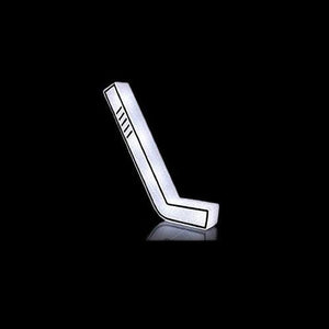 LED Light Up White LED Hockey Foam Stick (1 Per Pack) - Glow-Paradise