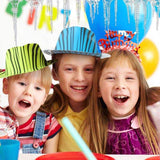 Neon Animal Print Camouflage Fedora Hats (Blue Color, 1 Quantity Per Pack) - Glow-Paradise